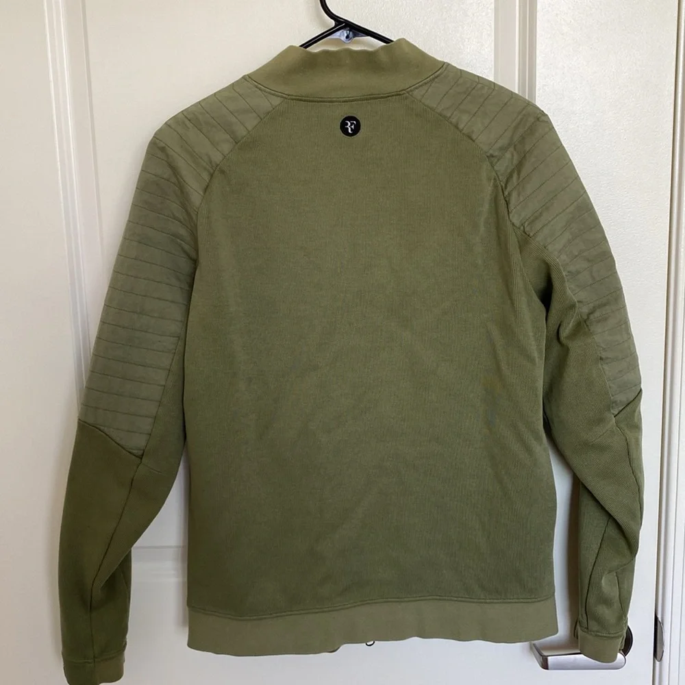 Nike Roger Federer Jacket Size M Green